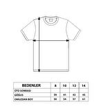 Toontoy Kız Çocuk Yazı Baskılı Tişört