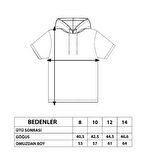 Toontoy Erkek Çocuk Kapüşonu Şeritli Tişört