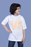 Toontoy Erkek Çocuk Yazı Baskılı Tişört
