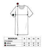 Toontoy Kız Çocuk Baskılı Yarım Kol Elbise