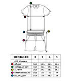 Toontoy Erkek Çocuk Dalga Desenli Şortlu Takım