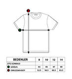 Toontoy Erkek Çocuk Düşük Kol Varak Baskılı Tişört