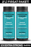 FONTENAY SAÇ ŞEKİLLENDİRİCİ PUDRA TOZ WAX MAT EFFECT MAVI 20GR X2