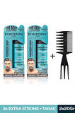 FONTENAY SAÇ ŞEKİLLENDİRİCİ PUDRA TOZ WAX MAT EFFECT MAVI 20GR X2 + ŞEKİL TARAĞI 3'LÜ SET