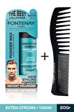 FONTENAY SAÇ ŞEKİLLENDİRİCİ PUDRA TOZ WAX MAT EFFECT MAVI 20GR + ŞEKİL TARAĞI 2'Lİ SET