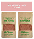 Fontenay Saç Bakım Proteini / Hair Protein Yıpranmaya Karşı Özel Ürün 100gr 2'li Set