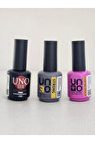 Fontenay Kalıcı Oje Seti Primer 15ml+ Uno Stron Base 15ml+Uno Daımond Top Coat 15ml