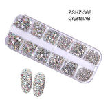 Fontenay NailArt Charm 12Çeşit RenkliTırnak Charms Koleksiyonu TırnakCharm NailCharms 12'li Kutulu 4