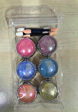 Fontenay Tırnak Glitter Ayna Tozu, Krom Glitter, Manikür Tırnak Tozu 6'lı Set 4