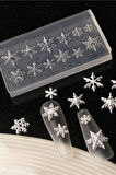 Fontenay Nail Art Desen Kalıbı, Charm Tırnak Süsleme 3D Silikon Kalıp