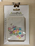 3D Tırnak Süsleri Tırnak Charm Nail Charms Nail Art Objeleri 25 Adet 3