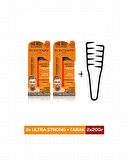 Fontenay Saç Şekillendirici Pudra Toz Wax Ultra Strong 20gr X2 + Mucizevi Saç Tarağı 3'lü Set