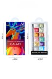 Tırnak Katı Sulu Boya, Shimmer Solid Watercolor Galaxy 12 Renk