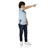 Toontoy  Erkek Çocuk T-Shirt Ön Ve Kol Baskı