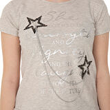 Toontoy Kız Çocuk Tişört Tüllü