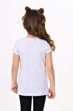 Toontoy  Kız Çocuk T-Shirt Yıldız Baskı