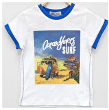 Toontoy Erkek Çocuk Surf Baskı Tişört