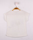 Toontoy Kız Çocuk Hope Baskılı Tişört