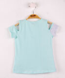 Toontoy Kız Çocuk Pineapple Nakış Tişört