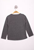 Toontoy Kız Çocuk El Baskılı T-Shirt