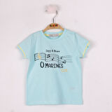 Toontoy Erkek Bebek Marines Baskılı T-Shirt