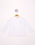 Toontoy Kız Bebek Göğsü Nakışlı T-Shirt
