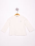 Toontoy Kız Bebek Göğsü Nakışlı T-Shirt