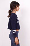 Toontoy Kız Çocuk Yıldızlı Dream Baskılı Sweatshirt