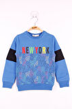 Toontoy Erkek Çocuk New York Baskılı Sweatshirt