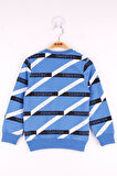 Toontoy Erkek Çocuk Toontoy Şeritli Sweatshirt
