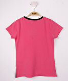 Toontoy Kız Çocuk Pullu İnci Detaylı T-Shirt