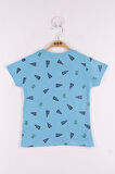 Toontoy Erkek Çocuk Yazı Baskılı T-Shirt