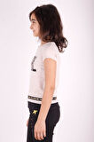 Toontoy Kız Çocuk Baskılı T-Shirt