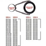 PORSELEN HALKA GUNSMOKE PASLANMAZ - 15.00MM