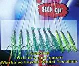 VURGUN 80gr 10 iğneli 3 Renk Yeşil Organze Çapari