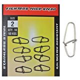 Fighters Nice Snap Klips Rapala Klipsi Paket 10 Adet - NO-01