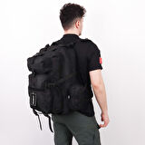 Avcı Market 42 lt Su Geçirmez Outdoor Sırt Çantası Siyah