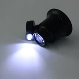 20X Büyütmeli Saat Takı Onarım Için Cam Lensli Optik Işıklı Göz Büyüteç Mg13B-9A