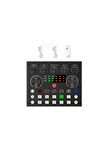 LGT240 Filtreli Condenser Mikrofon V8S Live Plus Ses Kartı ve Standlı Set