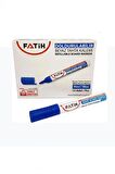Fatih Tahta Kalemi Doldurulabilir Mavi 34350   12'li Paket / Fatih