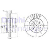 Toyota On Fren Diski (aynası) Havalı Toyota Yarıs 99>05 (235x4) - Delphi Bg3519