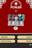 Lüks Texas Holdem Metal Poker Blackjack Seti 100 Çip 2 Deste Casino Poker Oyunu Seti