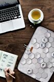 Hexagon Easy Case 13 inç Laptop Çantası Notebook Kılıfı