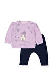 Kız Bebek Lila İkili Takım