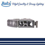 Man Truck Sis+sinyal Lambası Sag Man Tga - Tgl - Tgm  Beyaz E-Mark Belgeli - Hanlın Sy-Ml2011r