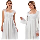 ELİT 2200 Hamile Lohusa Gecelik Sabahlık Takımı