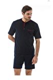 PİERRE CARDİN 5370 PİJAMA ŞORT 3 LÜ DAMAT ÇEYİZ SETİ