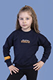 Toontoy Kız Çocuk Baskılı Sweatshirt