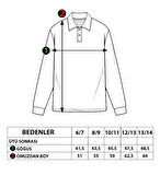 Toontoy Erkek Çocuk Polo Yaka Sweatshirt