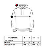 Toontoy Erkek Çocuk Kapüşonlu Baskılı Sweatshirt